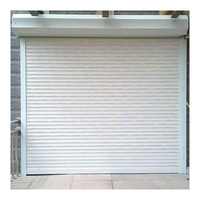Portes de volets roulants horizontaux en alliage d'aluminium Portes de volets roulants en polycarbonate d'occasion pour camions perforés