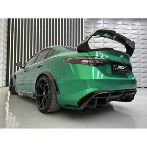 Alerón ajustable de fibra de carbono seco estilo <span class=keywords><strong>GTA</strong></span> de alta calidad mejorado para Al-fa <span class=keywords><strong>Romeo</strong></span> <span class=keywords><strong>Giulia</strong></span> - Product Image 2