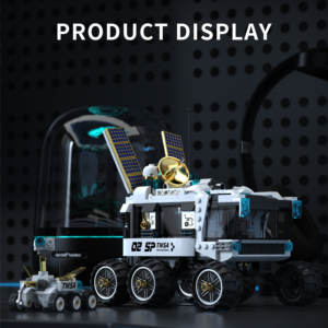 Lunar Explorer, Juego de Construcción de 626 Piezas, Bloques de Construcción de Robots Espaciales para Niños, Regalo, Ladrillos de Plástico, Modelo de Vehículo Todoterreno - Product Image 2