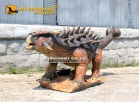Modèle d'Ankylosaurus animatronique miniature pour parcs à thème sur le thème de la nature MY DINO AD077 à vendre