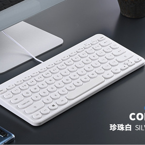 มินิคีย์บอร์ด USB แบบมีสาย ปุ่มกดแบบวงกลม เมมเบรนพลาสติก สำหรับคอมพิวเตอร์ตั้งโต๊ะ - Product Image 3
