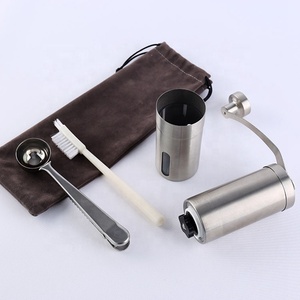 <b>Small</b> Stainless Steel Coffee <b>Grinder</b> Ceramic Conical Adjustable Burr Portable Manual Coffee <b>Grinder</b> - Product Image 5
