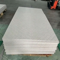 Panneau acoustique modulaire en polyester à assemblage libre pour hall d'exposition, centre commercial, stand temporaire