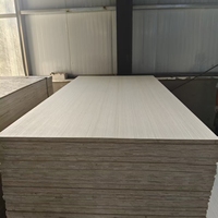 Panneau de contreplaqué en paulownia sur mesure, recouvert de placage, pour armoire de cuisine