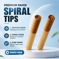 Tube en papier pré-roulé personnalisé, tube en papier conique, tube en papier filtre pour corne