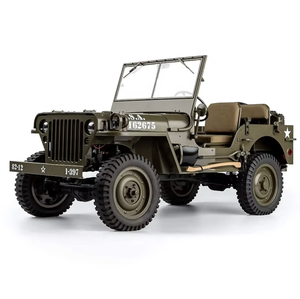 FMS ROCHOBBY 1941 MB Scaler Willys <span class=keywords><strong>JEEP</strong></span>, Telaio per Tutti i Terreni in Scala 1/6, 2.4G 4WD 4X4, Auto Radiocomandata RC Off-Road, Regalo Giocattolo - Product Image 2