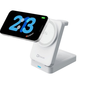 Station de charge <span class=keywords><strong>sans</strong></span> <span class=keywords><strong>fil</strong></span> magnétique pliable 3 en 1 pour iPhone <span class=keywords><strong>Duo</strong></span> 18 Pro Max AirPods iWatch <span class=keywords><strong>Chargeur</strong></span> <span class=keywords><strong>rapide</strong></span> <span class=keywords><strong>sans</strong></span> <span class=keywords><strong>fil</strong></span> pour téléphone 25W - Product Image 1