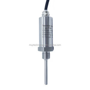 <span class=keywords><strong>Sensor</strong></span> de temperatura de baixo custo 0 .. 10v PT1000 HAVC refrigeração água óleo gás G1/4 thread Sistema automático transmissor de alta temperatura - Product Image 6