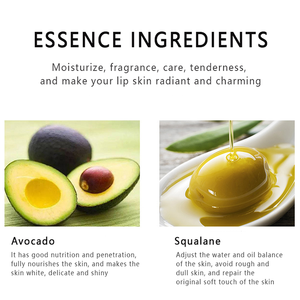 Biologico Squalane essenza idratante Avocado <span class=keywords><strong>Lip</strong></span> <span class=keywords><strong>Balm</strong></span> Stick per la cura delle labbra balsamo per le donne idratante riparazione nutrimento per secco - Product Image 6