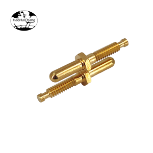 Mạ vàng Hex thép chính xác Threaded pin nối thăm dò cho thử nghiệm điện tử và các ứng dụng <span class=keywords><strong>PCB</strong></span> - Product Image 5