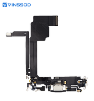 Kabel Fleksibel Port Pengisian Daya iPhone 15 Pro Max, Konektor Dock Fleksibel untuk Perbaikan Ponsel, Distributor Adaptor