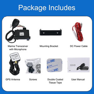 Ricetrasmettitore Marittimo Impermeabile IPX7 RS-509M, Radio Mobile a Doppio Ricevitore per Camion e Veicoli Fuoristrada, 25W di Potenza - Product Image 5