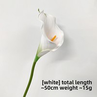 Großhandel EVA Calla-Lilie Einzelstiel Künstliche Blume für Hochzeit, Hotel-Dekoration, Heim-Blumenarrangement, Künstliche Calla-Lilien
