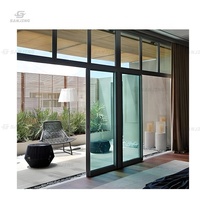 Ventanas y puertas estándar australianas europeas Ventana de aluminio insonorizada Ventanas de aluminio Ventana de aluminio