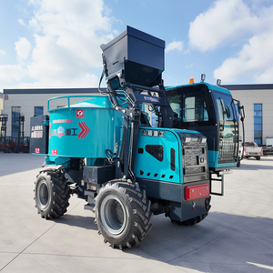 Mezcladora de Concreto Multifuncional de <span class=keywords><strong>Boca</strong></span> Plana, Totalmente Hidráulica, Autocargable - Product Image 3