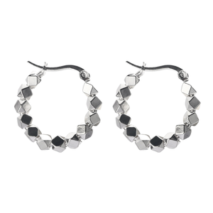 Pendientes de Aro Pequeños de Moda para Mujer, Chapados en Oro de 18K, Joyería para Bodas, Fiestas y Regalos - Product Image 2