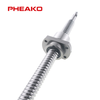 Pheako Chine usine CNC usiné en acier allié haute précision roulé vis à billes pièces ensemble bride écrou boîtier Support accouplement