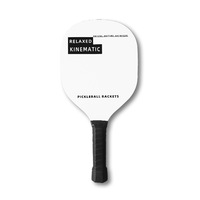 Raquette de pickleball rétro tendance pour influenceurs, sport et plein air, spéciale débutants, en bois massif antidérapant, 40 cm, 290-300 g