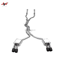 Convient pour Audi S4 B9.5 3.0T, tuyau d'échappement haute performance, système d'échappement en acier inoxydable, silencieux