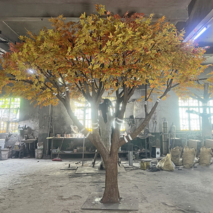 Artificial Big <strong>Maple</strong> <strong>Tree</strong> with Natural Wood Export Chinese Red <strong>Maple</strong> Leaf <strong>Tree</strong> Orange Yellow Artificial <strong>Tree</strong> - Product Image 3