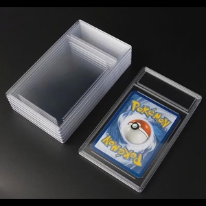 Dalle de <span class=keywords><strong>carte</strong></span> à collectionner de bonne qualité dalle de <span class=keywords><strong>carte</strong></span> graduée <span class=keywords><strong>vide</strong></span> pour TCG Sports cartes de classement Pokemon Yugioh - Product Image 5