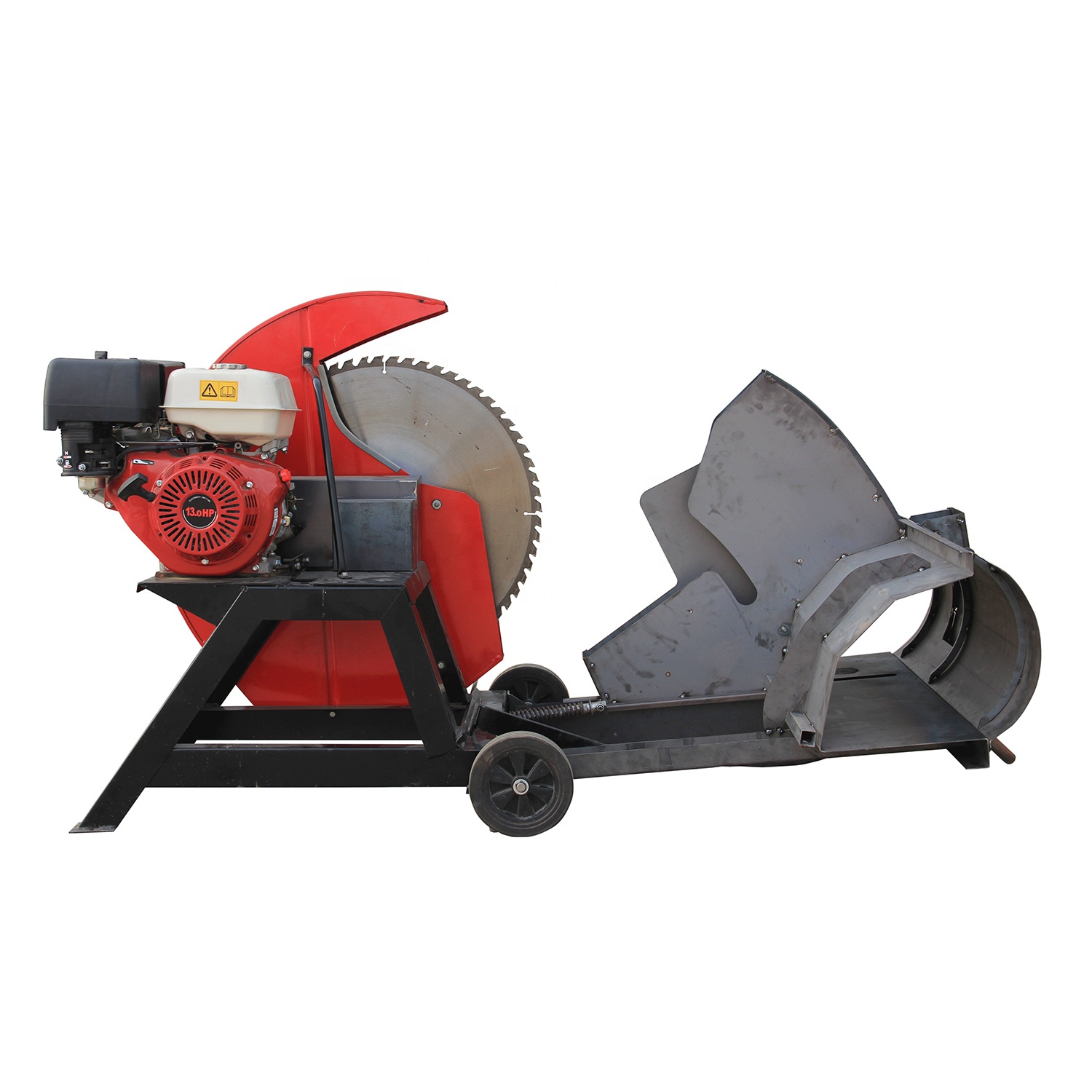 Ngang Rừng Điện Sản Xuất Tại Đức Giá Thấp Hơn Tay Nhỏ Tròn Tree Saw Máy Móc Gỗ Máy Cắt