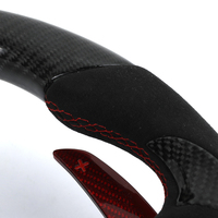 Volant en fibre de carbone semi-carbone pour BMW F10 F20 F30 F32 F36 M2 F87 M3 F80 M4 F82 F85