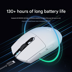 <span class=keywords><strong>Souris</strong></span> sans fil MCHOSE G3 pour jeux, e-sport, bureau, <span class=keywords><strong>souris</strong></span> filaire/2.4G/triple mode, design portable rechargeable - Product Image 4
