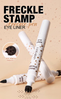 Stylo pour les yeux à double extrémité HANDAIYAN, anti-taches, imperméable, longue durée, stylo pour les taches naturelles, maquillage créatif et unique