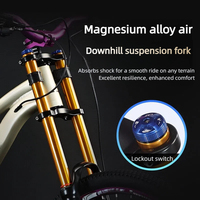 Vélo de Montagne Tout-Terrain 27,5 en Alliage d'Aluminium à Suspension Arrière, Vélo VTT à Vitesse Variable avec Amortisseur – Vente Directe Usine