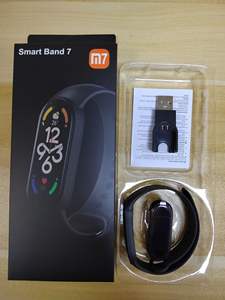 Nova Pulseira M7 Esportiva Inteligente para Monitoramento de Atividade Física com Medição de Pressão Arterial e Frequência Cardíaca à Prova D'água - Product Image 3