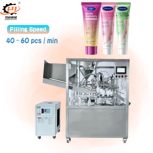 Machines de remplissage automatique de tubes pour petites entreprises, remplisseuses et scelleuses de tubes en plastique et aluminium laminés pour crème dépilatoire - Product Image 1