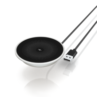 Chargeur sans fil invisible 15W, chargeur sans fil sous le bureau, chargeur sans fil intégré pour iPhone/téléphone Android
