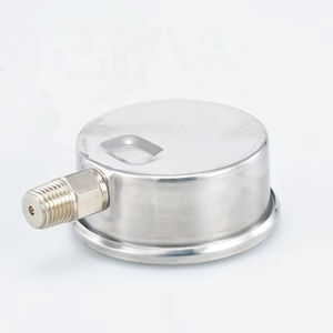 40mm 50mm 60mm 100mm 스테인리스 스틸 케이스 부르동 튜브 압력계 의료용 압력 게이지 - Product Image 6