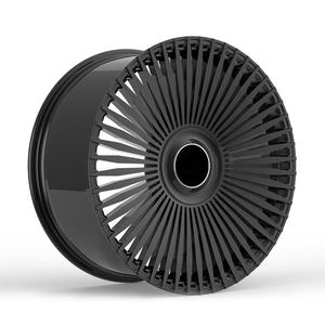 Rines Negros Brillantes para Auto 5x112 19 20 21 22 23 Pulgadas Diseño Multirradio Clásico para Ranger Rover Defender Benz S680 Gls - Product Image 3