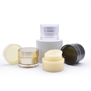 Bote de crema acrílico esmerilado, bote vacío de lujo con tapa, 10g, 20g, 30g, 50g - Product Image 1