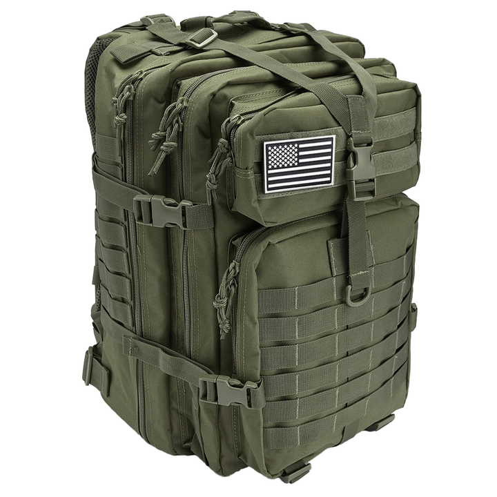 50L Tactical Backpack for Men GPS Fashionable Outdoor Travel Trekking EDC Molle Pack Waterproof Assault Bag Hunting 3P Features