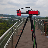 Système radar portable de surveillance des pentes ArcSAR, précision millimétrique, surveillance 360° large zone toutes conditions météorologiques pendant 1 an pour applications géologiques