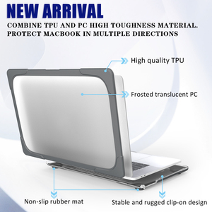 Accessori Per il portatile Duro di Protezione del PC TPU materiale Della Copertura di Shell di Caso per <span class=keywords><strong>macbook</strong></span> <span class=keywords><strong>pro</strong></span> 16 pollici - Product Image 3