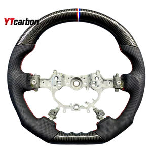 Volant de course personnalisé en fibre de carbone véritable à <span class=keywords><strong>4</strong></span> branches YTcarbon pour <span class=keywords><strong>Clio</strong></span> <span class=keywords><strong>GT</strong></span> RS 90-98, accessoires intérieurs de voiture, pièces automobiles - Product Image 4