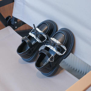 2025新しい女の子プリンセスブリティッシュスタイルカレッジスタイル子供靴小さな革メアリージェーンスカートソフトボトムキッズパーティー - Product Image 3