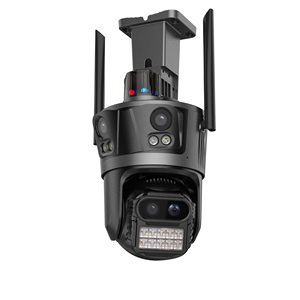 ICSee 12MP al aire libre impermeable IP65 Color visión nocturna pista de movimiento detectar 4 lentes 8 veces Zoom óptico WiFi PTZ cámara de seguridad - Product Image 4