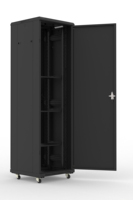 Rack de serveur en acier de boîtier réseau 42U 19 pouces pour applications informatiques prêt pour l'utilisation standard du centre de données produits en stock