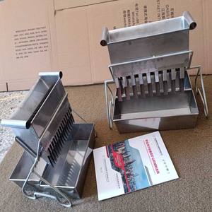 अच्छी गुणवत्ता खनन मशीनरी स्टेनलेस स्टील नाला नमूना विभक्त चौड़ाई 5mm/7.5mm/15mm नाला पारखी - Product Image 2