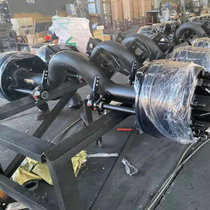 <span class=keywords><strong>Essieu</strong></span> central abattable 10T pour semi-<span class=keywords><strong>remorque</strong></span> à plateau bas, conception personnalisée prise en charge, robuste et à capacité de charge élevée - Product Image 6