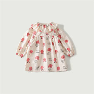 Vestidos de Princesa para Niñas, con Estampado de Animales de Dibujos Animados, Transpirables, de Manga Larga - Product Image 3