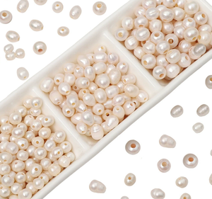 Precio de fábrica, cuentas de perlas blancas de agua dulce de 10-11mm, perlas de arroz con agujero grande, Color Natural suelto para la fabricación de joyas 2025 - Product Image 2