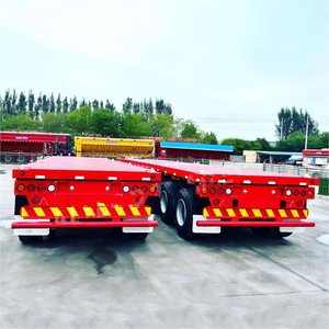 Semirremolque de Plataforma Plana de 3 Ejes para Contenedores de 20 y 40 Pies, Capacidad de Carga >30000 kg, Tamaño 12.5x2.5x1.5m, Marca Fengniao, Origen Shandong - Product Image 5