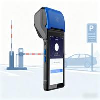 Mini terminal de point de vente mobile multifonctionnel avec scanner de codes-barres, PDA Android 12 portable, écran tactile 5,5 pouces, imprimante thermique intégrée 2 pouces