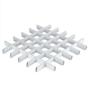 Trần thả nhôm hiện đại thiết kế vân gỗ, chống cháy & chống thấm, thích hợp cho trung tâm thương mại, phòng tập thể dục, không gian trong nhà/ngoài trời - Product Image 2